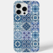 タイル地中海の,ポルトガル語, Azulejo, Majolica Case-Mate iPhoneケース (裏面)
