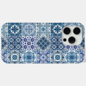 タイル地中海の,ポルトガル語, Azulejo, Majolica Case-Mate iPhoneケース (裏面 (横))