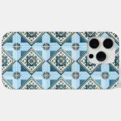 タイル地中海の，ポルトガル語， Azulejo, Majolica Case-Mate iPhoneケース (裏面 (横))