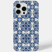 タイル地中海の，ポルトガル語， Azulejo, Majolica Case-Mate iPhoneケース (裏面)