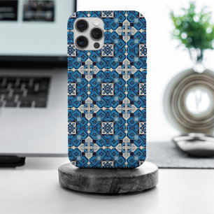 タイル地中海の,ポルトガル語, Azulejo, Majolica iPhone 15 Pro Maxケース