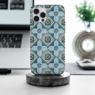 タイル地中海の,ポルトガル語, Azulejo, Majolica iPhone 15 Pro Maxケース