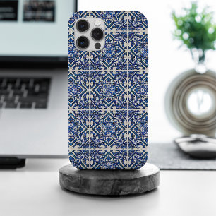 タイル地中海の,ポルトガル語, Azulejo, Majolica iPhone 15 Pro Maxケース