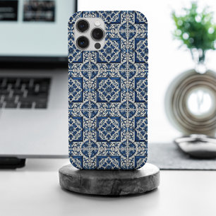 タイル地中海の,ポルトガル語, Azulejo, Majolica iPhone 15 Pro Maxケース