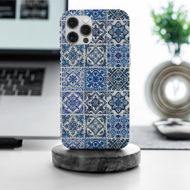 タイル地中海の，ポルトガル語， Azulejo, Majolica iPhone 15 Pro Maxケース