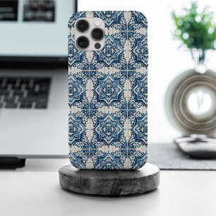 タイル地中海の,ポルトガル語, Azulejo, Majolica iPhone 15 Pro Maxケース