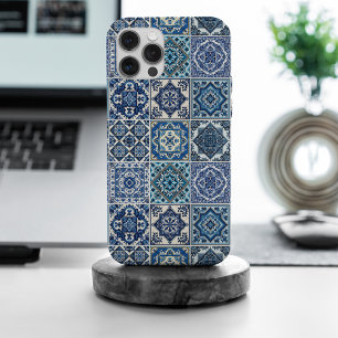 タイル地中海の,ポルトガル語, Azulejo, Majolica iPhone 15 Pro Maxケース