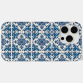 タイル地中海の,ポルトガル語, Azulejo, Majolica Case-Mate iPhoneケース (裏面 (横))