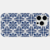 タイル地中海の，ポルトガル語， Azulejo, Majolica Case-Mate iPhoneケース (裏面 (横))