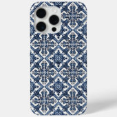 タイル地中海の,ポルトガル語, Azulejo, Majolica Case-Mate iPhoneケース (裏面)