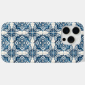 タイル地中海の，ポルトガル語， Azulejo, Majolica Case-Mate iPhoneケース (裏面 (横))