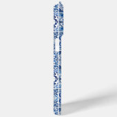 タイル地中海の，ポルトガル語， Azulejo, Majolica Case-Mate iPhoneケース (裏面 / 右)