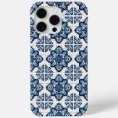 タイル地中海の,ポルトガル語, Azulejo, Majolica Case-Mate iPhoneケース (裏面)
