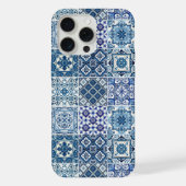 タイル地中海の，ポルトガル語， Azulejo, Majolica iPhoneケース (裏面)