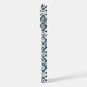 タイル地中海の，ポルトガル語， Azulejo, Majolica iPhoneケース (左側面)