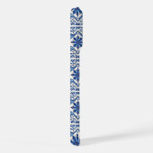 タイル地中海の，ポルトガル語， Azulejo, Majolica iPhoneケース (右側面)