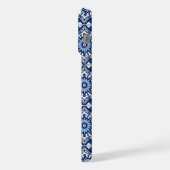 タイル地中海の，ポルトガル語， Azulejo, Majolica iPhoneケース (左側面)