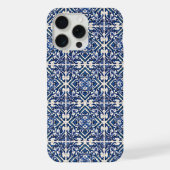 タイル地中海の，ポルトガル語， Azulejo, Majolica iPhoneケース (裏面)