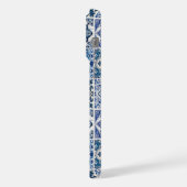 タイル地中海の，ポルトガル語， Azulejo, Majolica iPhoneケース (左側面)