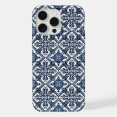 タイル地中海の，ポルトガル語， Azulejo, Majolica iPhoneケース (裏面)