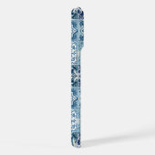 タイル地中海の，ポルトガル語， Azulejo, Majolica iPhoneケース (右側面)