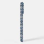 タイル地中海の,ポルトガル語, Azulejo, Majolica iPhoneケース (右側面)