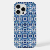タイル地中海の，ポルトガル語， Azulejo, Majolica iPhoneケース (裏面)