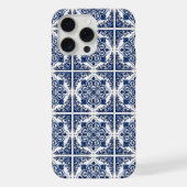 タイル地中海の，ポルトガル語， Azulejo, Majolica iPhoneケース (裏面)