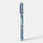 タイル地中海の，ポルトガル語， Azulejo, Majolica iPhoneケース (左側面)