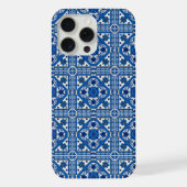 タイル地中海の，ポルトガル語， Azulejo, Majolica iPhoneケース (裏面)
