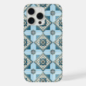 タイル地中海の，ポルトガル語， Azulejo, Majolica iPhoneケース (裏面)