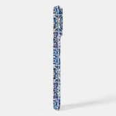 タイル地中海の，ポルトガル語， Azulejo, Majolica iPhoneケース (右側面)