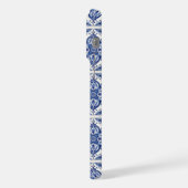 タイル地中海の，ポルトガル語， Azulejo, Majolica iPhoneケース (左側面)
