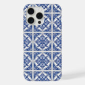 タイル地中海の，ポルトガル語， Azulejo, Majolica iPhoneケース (裏面)