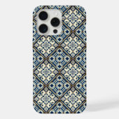 タイル地中海の，ポルトガル語， Azulejo, Majolica iPhoneケース (裏面)