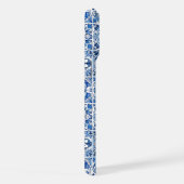 タイル地中海の，ポルトガル語， Azulejo, Majolica iPhoneケース (右側面)