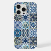 タイル地中海の，ポルトガル語， Azulejo, Majolica iPhoneケース (裏面)