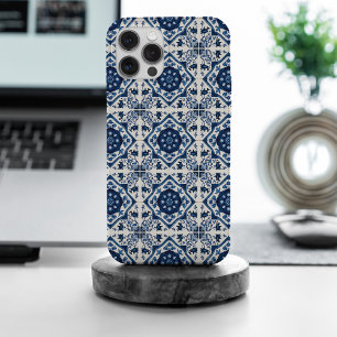 タイル地中海の,ポルトガル語, Azulejo, Majolica iPhone 15 Pro Maxケース