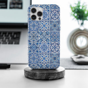 タイル地中海の,ポルトガル語, Azulejo, Majolica iPhone 15 Pro Maxケース