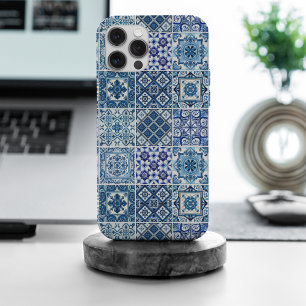 タイル地中海の,ポルトガル語, Azulejo, Majolica iPhone 15 Pro Maxケース
