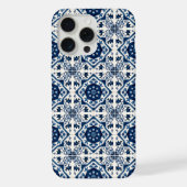 タイル地中海の，ポルトガル語， Azulejo, Majolica iPhoneケース (裏面)
