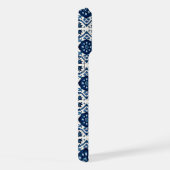 タイル地中海の，ポルトガル語， Azulejo, Majolica iPhoneケース (右側面)