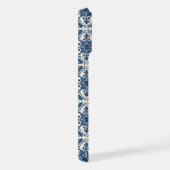 タイル地中海の，ポルトガル語， Azulejo, Majolica iPhoneケース (右側面)