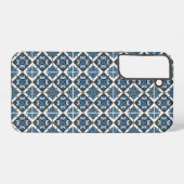 タイル地中海の,ポルトガル語, Azulejo, Majolica Samsung Galaxyケース (裏面横)