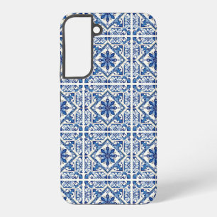 タイル地中海の，ポルトガル語， Azulejo, Majolica Samsung Galaxy S22+ケース