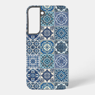 タイル地中海の，ポルトガル語， Azulejo, Majolica Samsung Galaxy S22+ケース