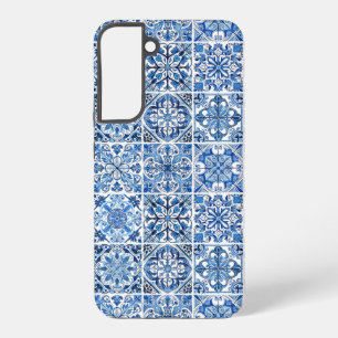 タイル地中海の,ポルトガル語, Azulejo, Majolica Samsung Galaxy S22+ケース