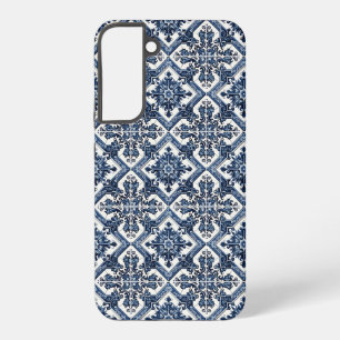 タイル地中海の,ポルトガル語, Azulejo, Majolica Samsung Galaxy S22+ケース