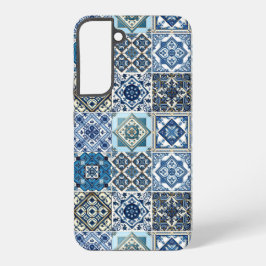 タイル地中海の,ポルトガル語, Azulejo, Majolica Samsung Galaxy S22+ケース