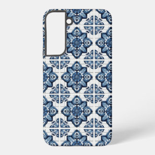 タイル地中海の,ポルトガル語, Azulejo, Majolica Samsung Galaxy S22+ケース